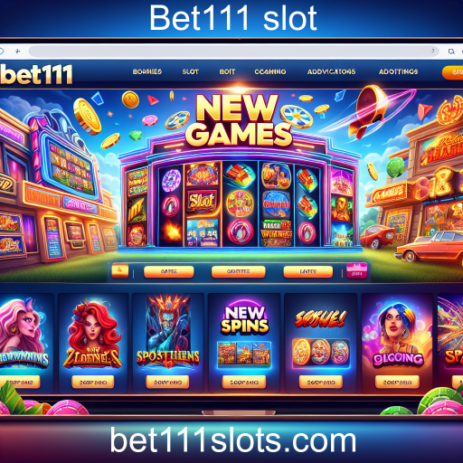Descubra os Novos Jogos do Bet111 Slot